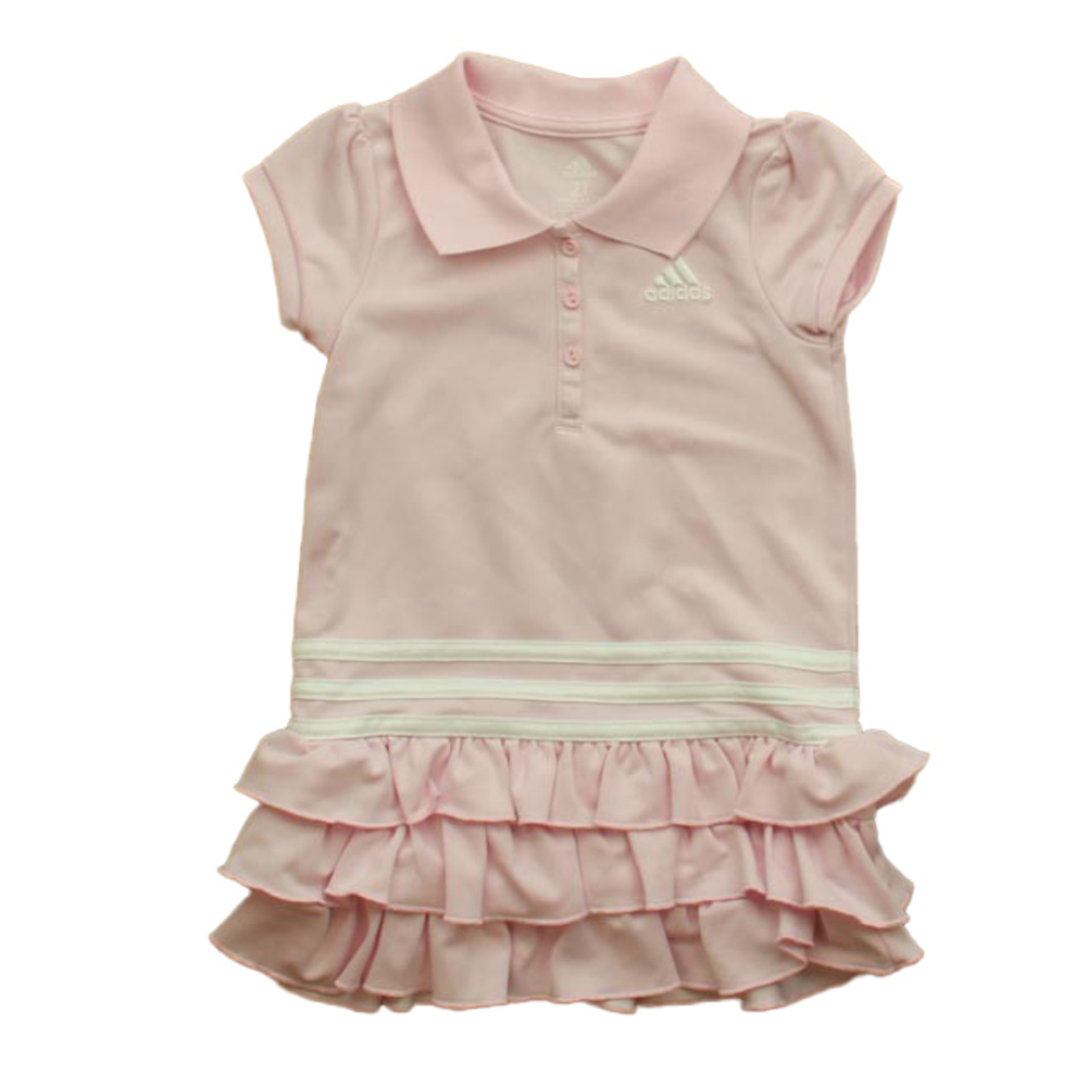 Adidas Girls Pink | White Dress size: 2T